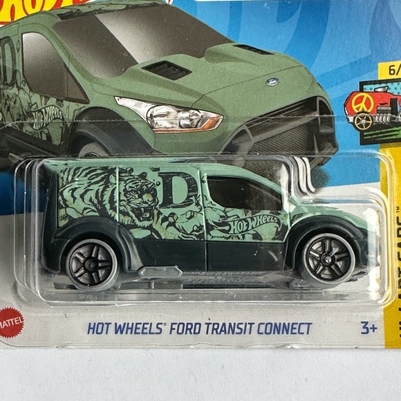 2019 Hot Wheels Mattel Ford Transit Connect van / car 64/250 - Picture 2 of 4